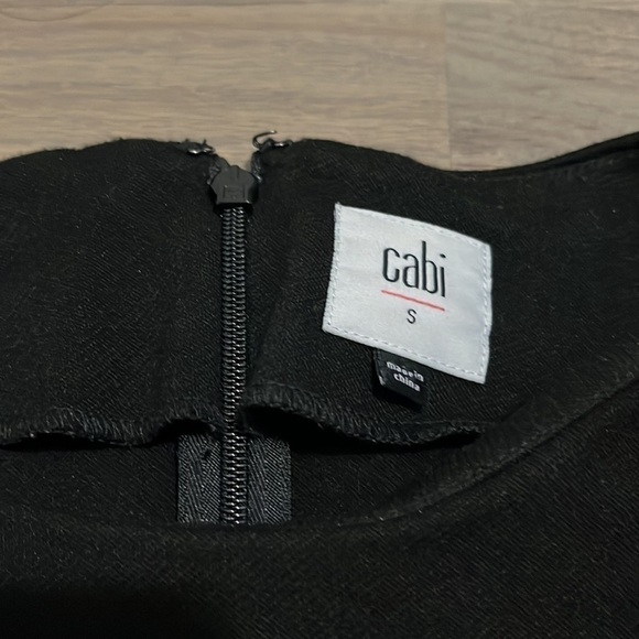 CABI 3232 Black Utility Top Stretch Snap Sides SZ Small - Picture 4 of 9